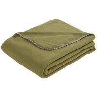 Mehka Odeja Fay - olivno zelena , Moderno, tekstil (150/200cm) - Modern Living