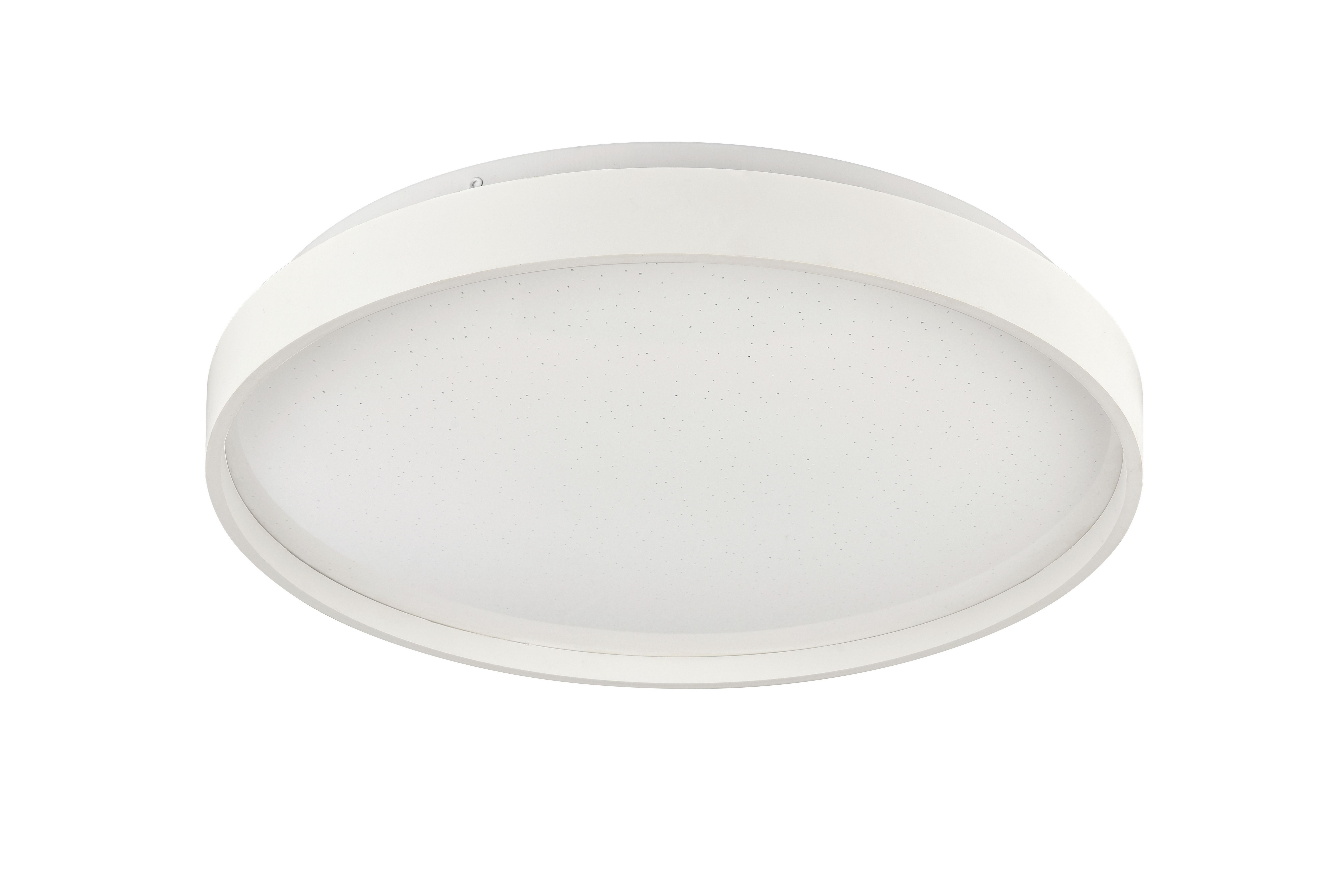 LAMPA SUFITOWA LED C12014L LOTUS *SBN* - biały, Basics, tworzywo sztuczne/metal (39cm) - Novel