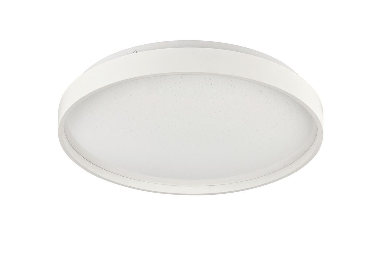 LAMPA SUFITOWA LED C12014L LOTUS *SBN* - biały, Basics, tworzywo sztuczne/metal (39cm) - Novel