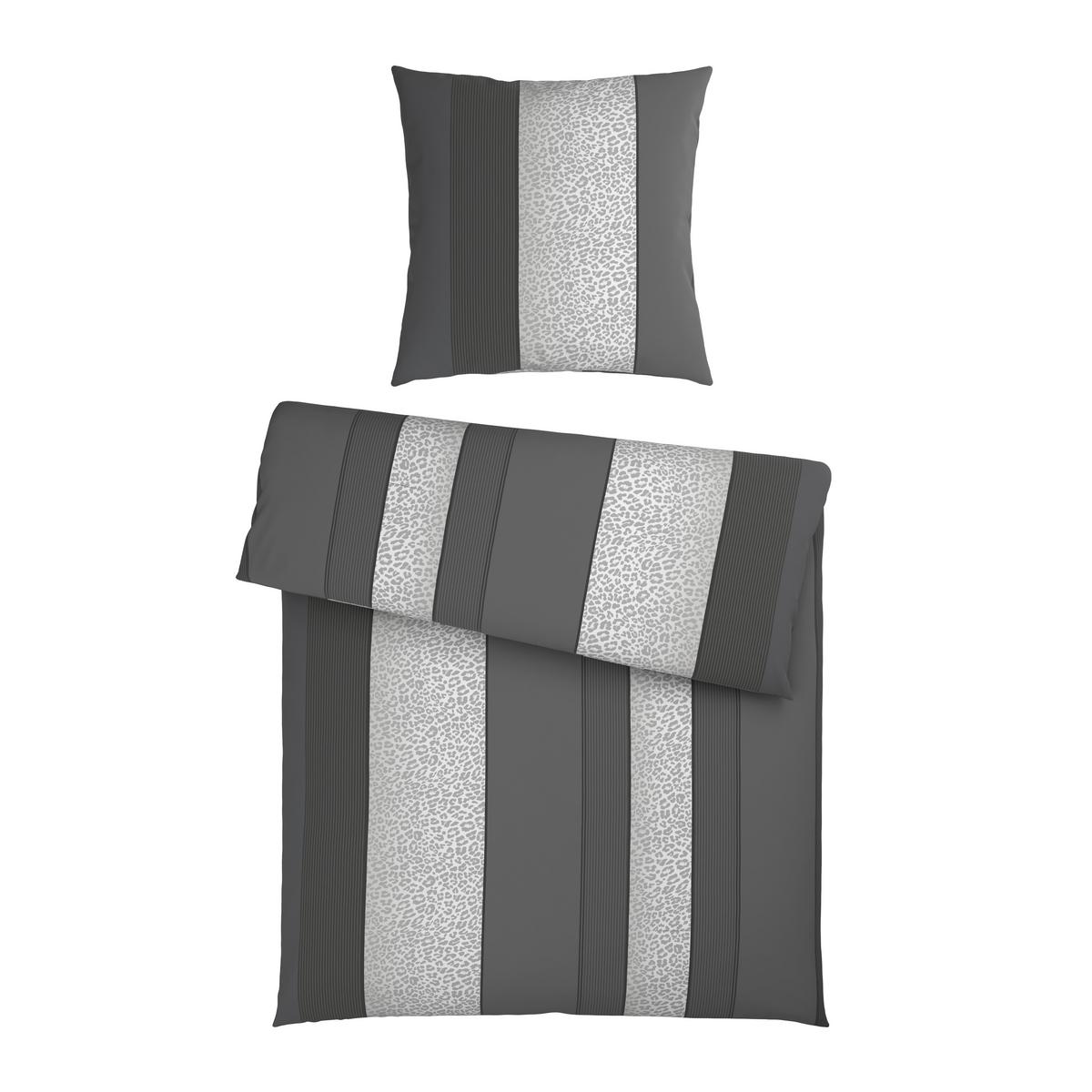 POŚCIEL LEO - antracytowy, tkanina (135/200cm) - Dieter Knoll