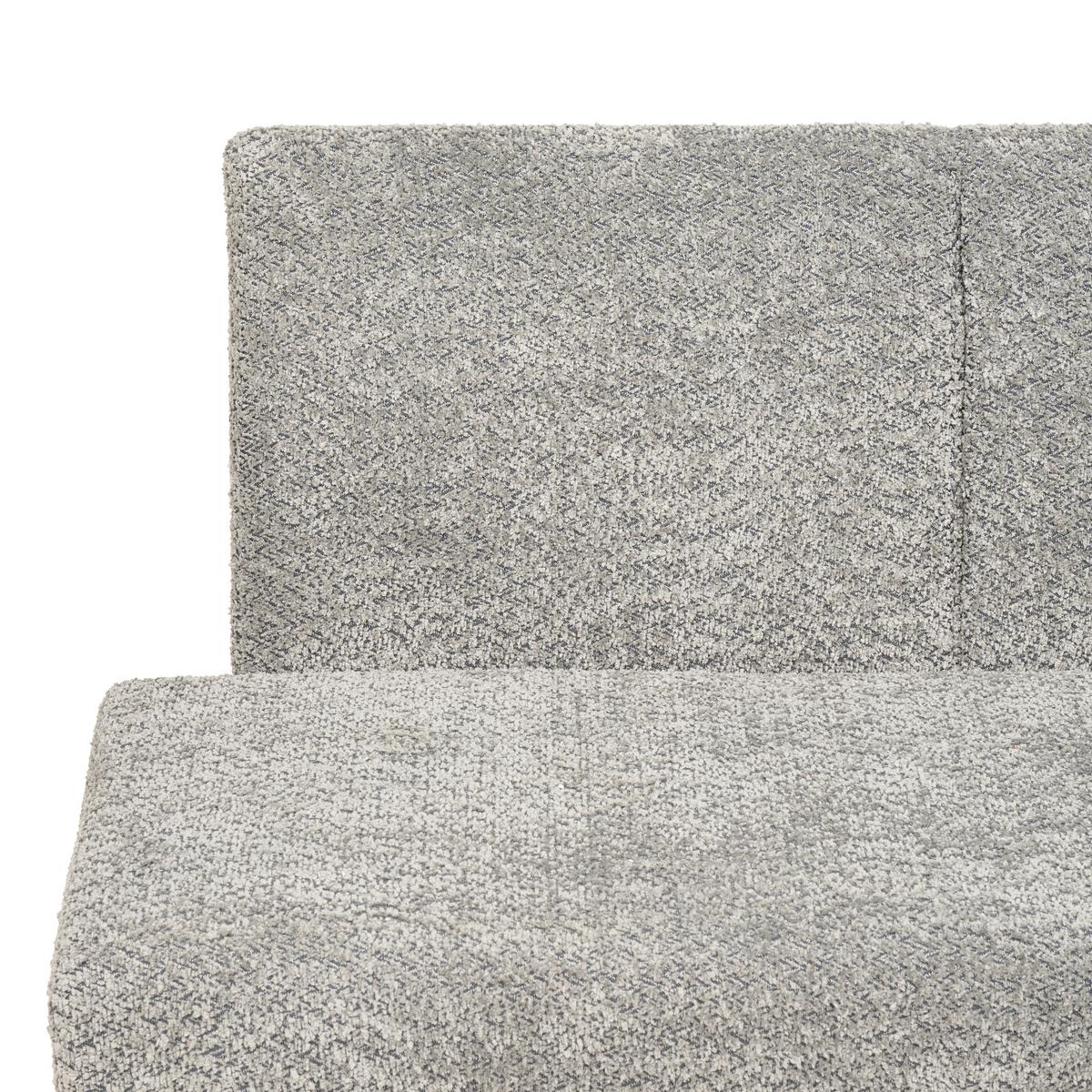 ŁAWKA NAROŻNA TERRI - czarny/szary, Konventionell, metal/tkanina (160/130cm) - MID.YOU