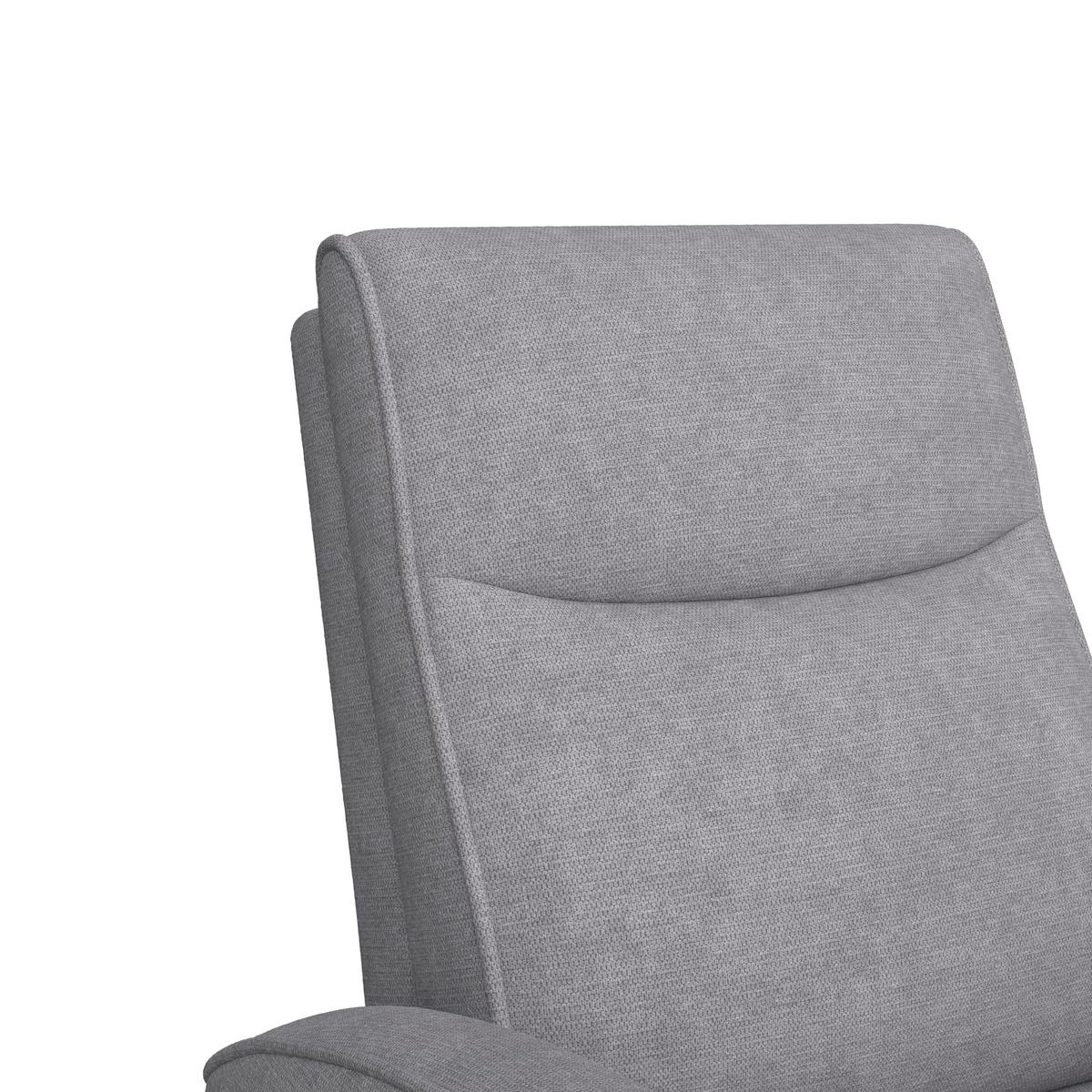 Fotoliu pentru televizor LEON - gri închis, Basics, plastic/lemn (80/102/96cm) - Ondega