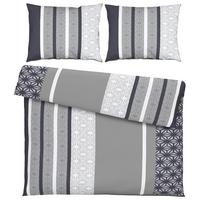 Posteljina Sara 200x200/2x60x80cm - siva, tekstil (200/200cm) - Mömax