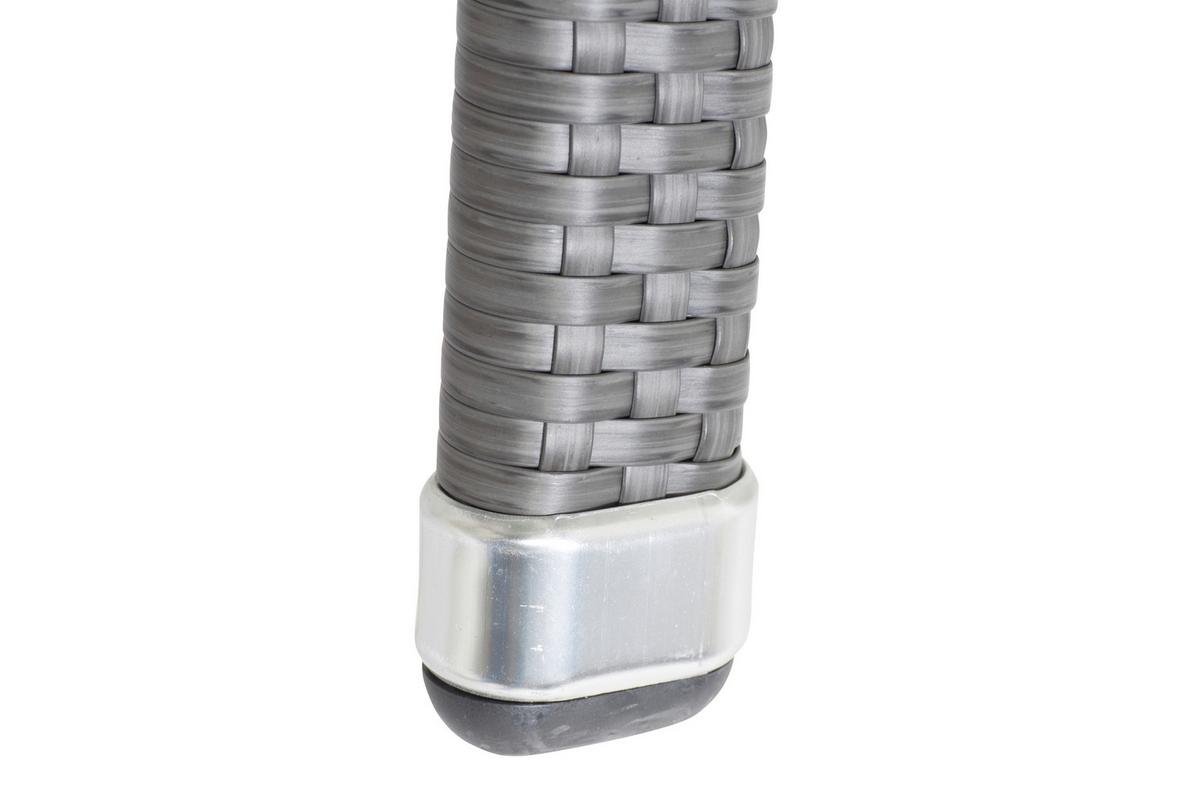 GARTENSESSEL-SET MINAS SESSEL-SET 2ER - Grau, MODERN, Kunststoff/Metall (56/83/60cm) - Gardenson