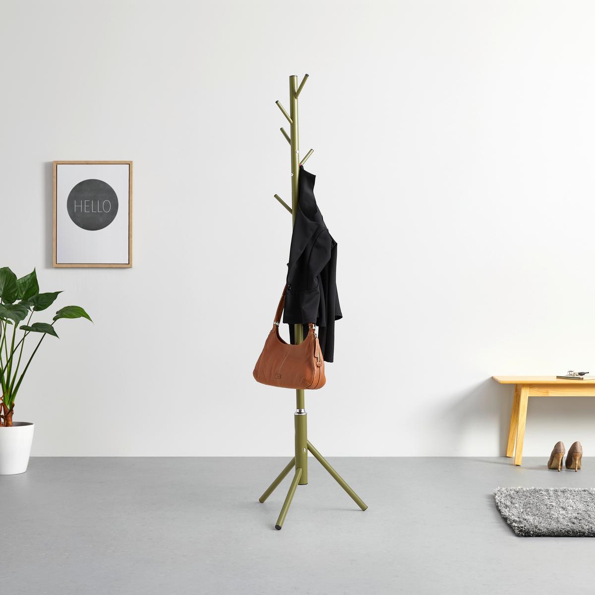 Kleiderständer Nadja in Grün - Grün, MODERN, Metall (48/173cm) - Mömax