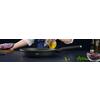 STEKPANNA BLACK LINE - svart, Klassisk, metall/plast (28/5,5cm) - Gourmesto