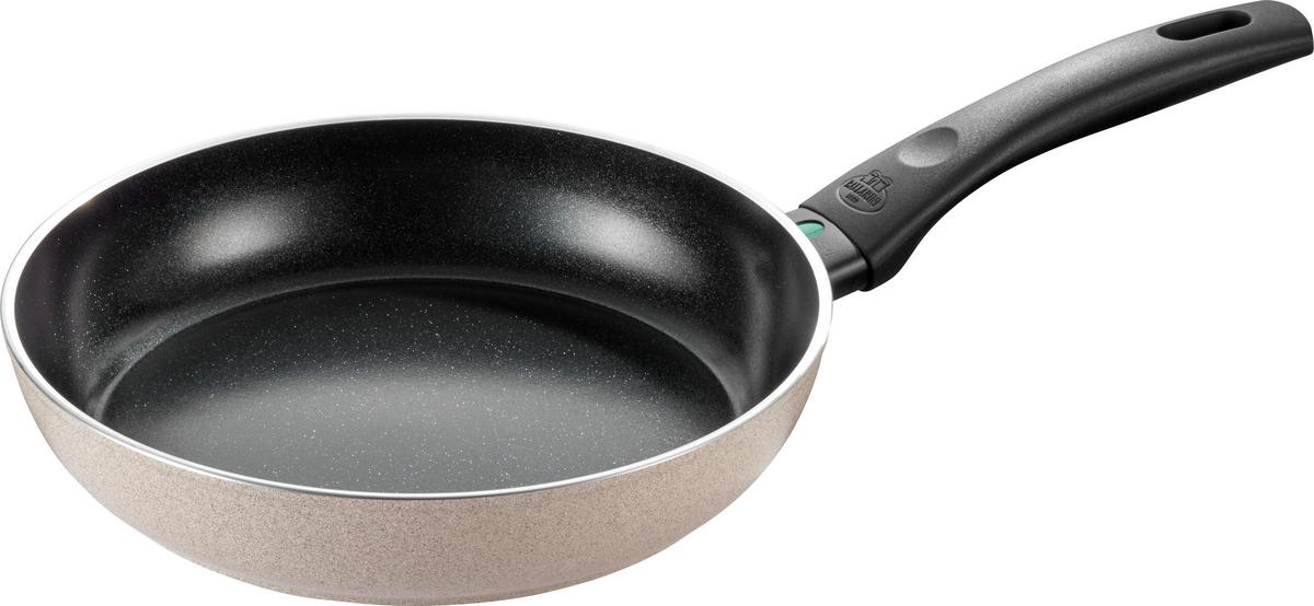 PATELNIA DO SMAŻENIA 1027798 - beżowy/czarny, Basics, metal (28cm) - Ballarini