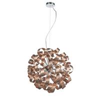 LAMPA WISZĄCA CURLY - kolor miedziany, Design, metal (60/180cm) - Ambiente