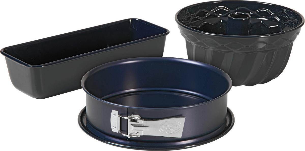 ZESTAW FORM DO PIECZENIA 8885 - ciemnoniebieski, Basics, metal - Dr.Oetker