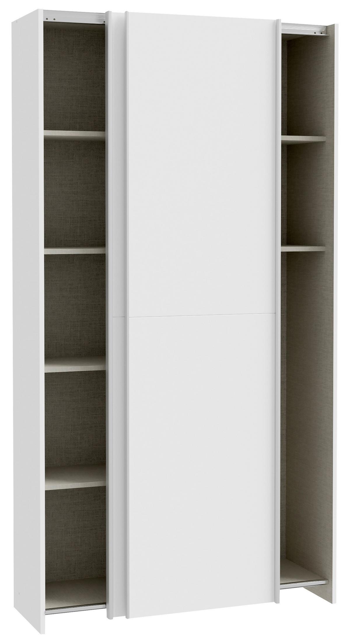Ormar S Kliznim Vratima Home Nook - bijela, Basics, drvni materijal (100,1/190,5/39,1cm) - Modern Living