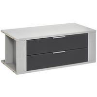 Schubkasteneinsatz Fresh ca. 96x35x50 cm Grau - Grau, MODERN, Glas/Holzwerkstoff (96/35/50cm) - MID.YOU