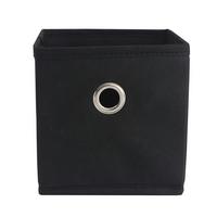 Cutie Pliabilă Phoebe - negru, Konventionell, carton/metal (15/15/15cm) - Based