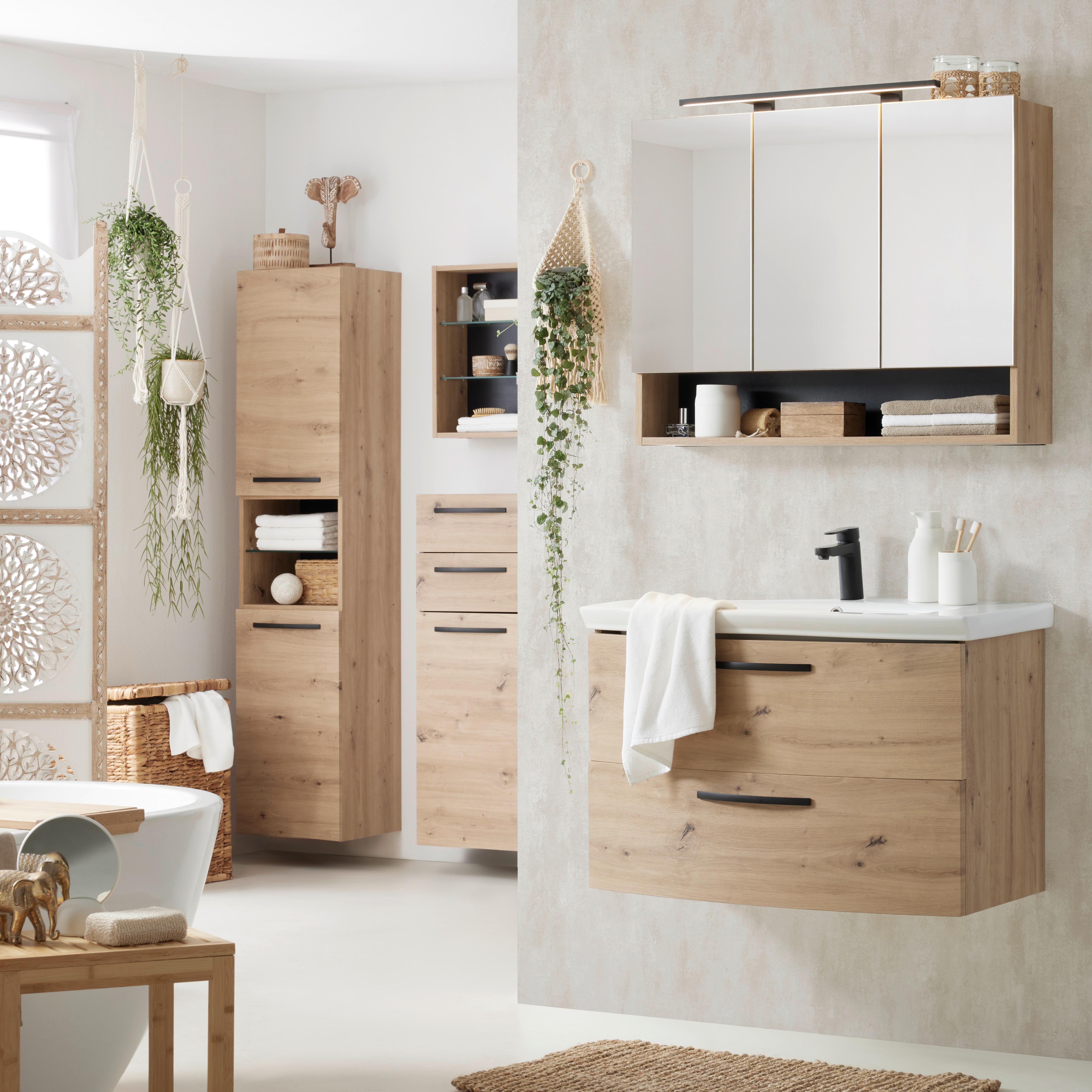 Brisača Za Tuširanje Olivia - bela, Konvencionalno, tekstil (70/140cm) - Premium Living