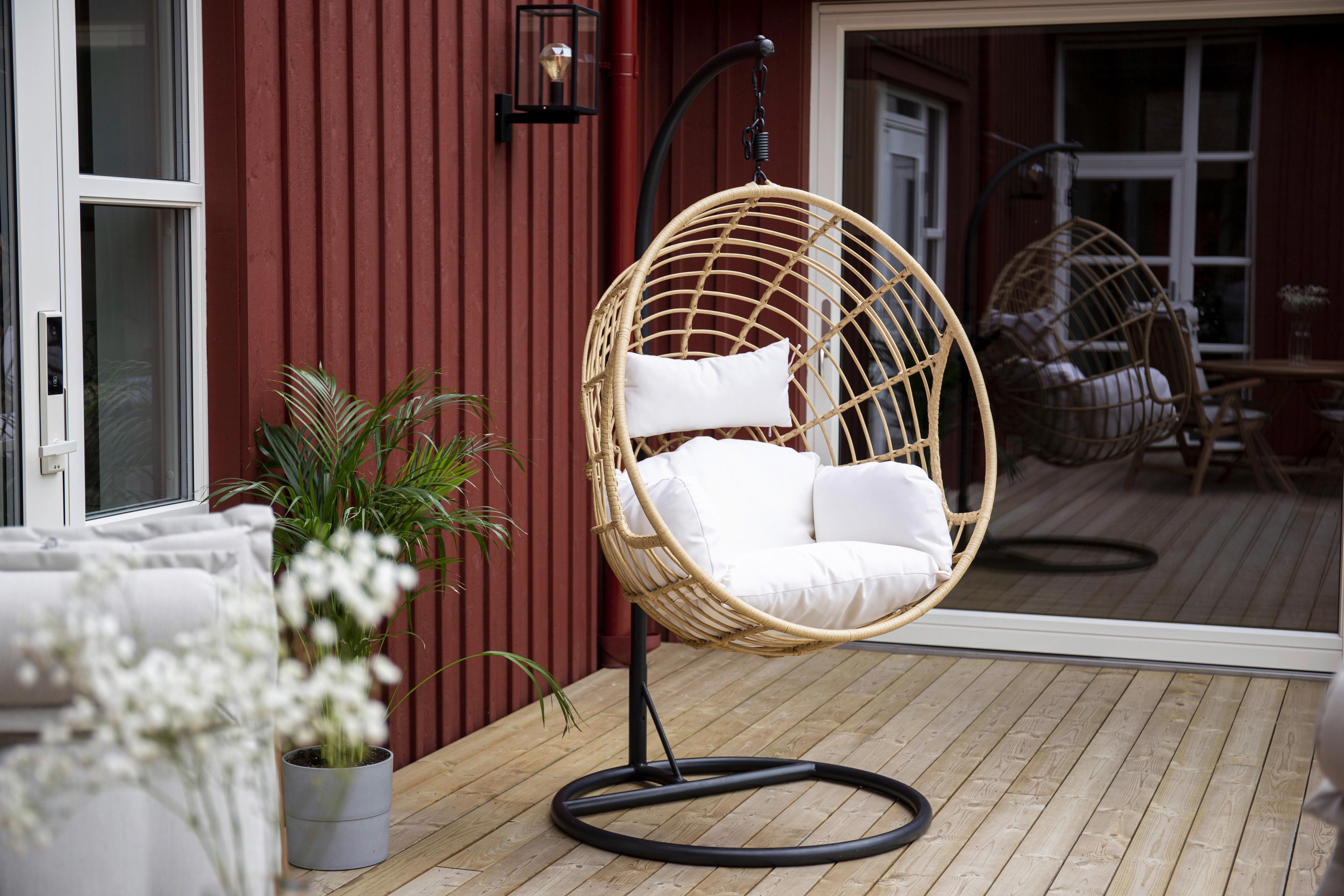 HÄNGESESSEL VIGA - KONVENTIONELL, Holz (105/186/160cm) - Gardenson