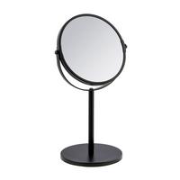 Standspiegel in Schwarz - Schwarz, MODERN, Metall (19/35/15cm) - Mömax