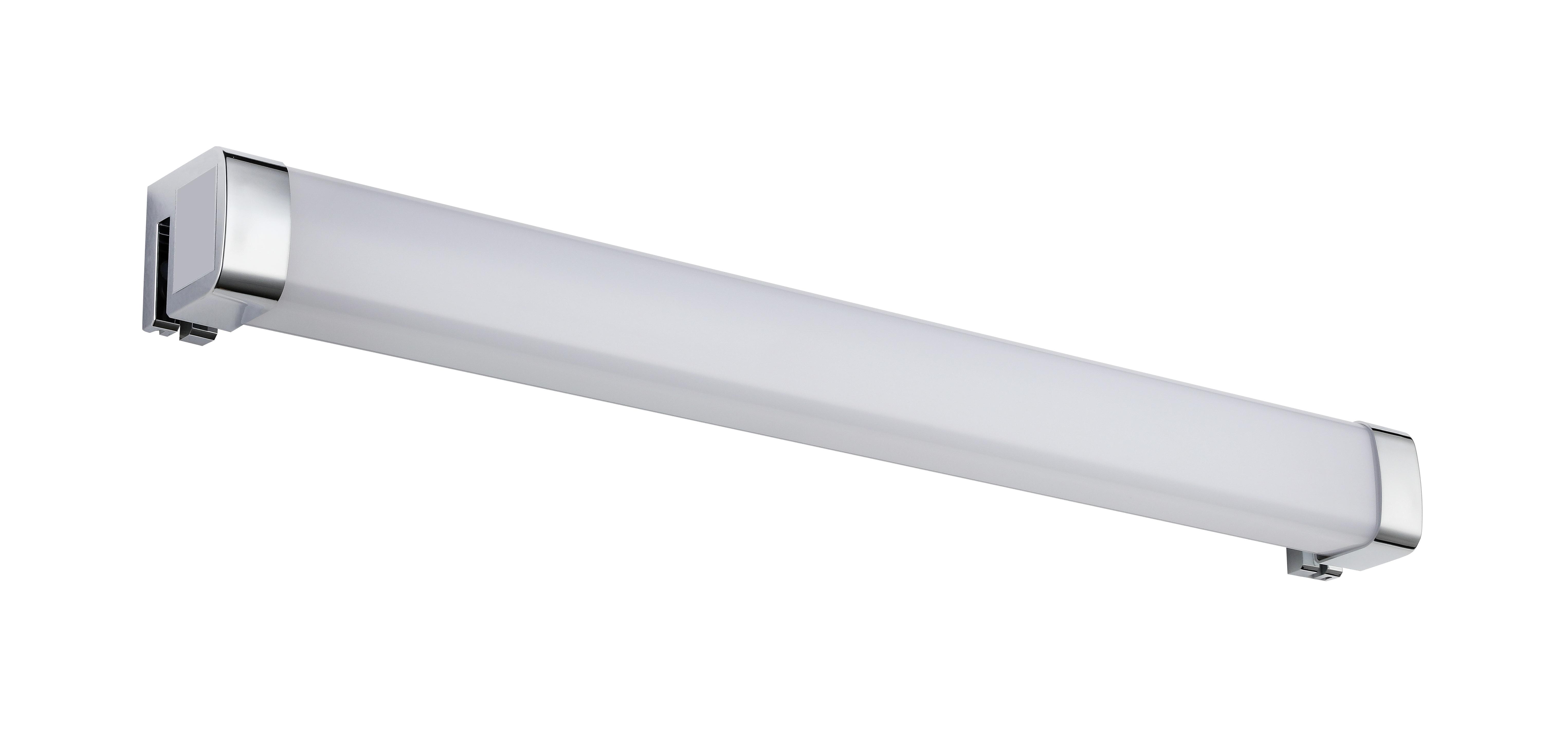 Stenska Svetilka Za Kopalnico Lisbeth2 - barve kroma/bela, Romantika, umetna masa (57,8/5,6/5,8cm) - Modern Living