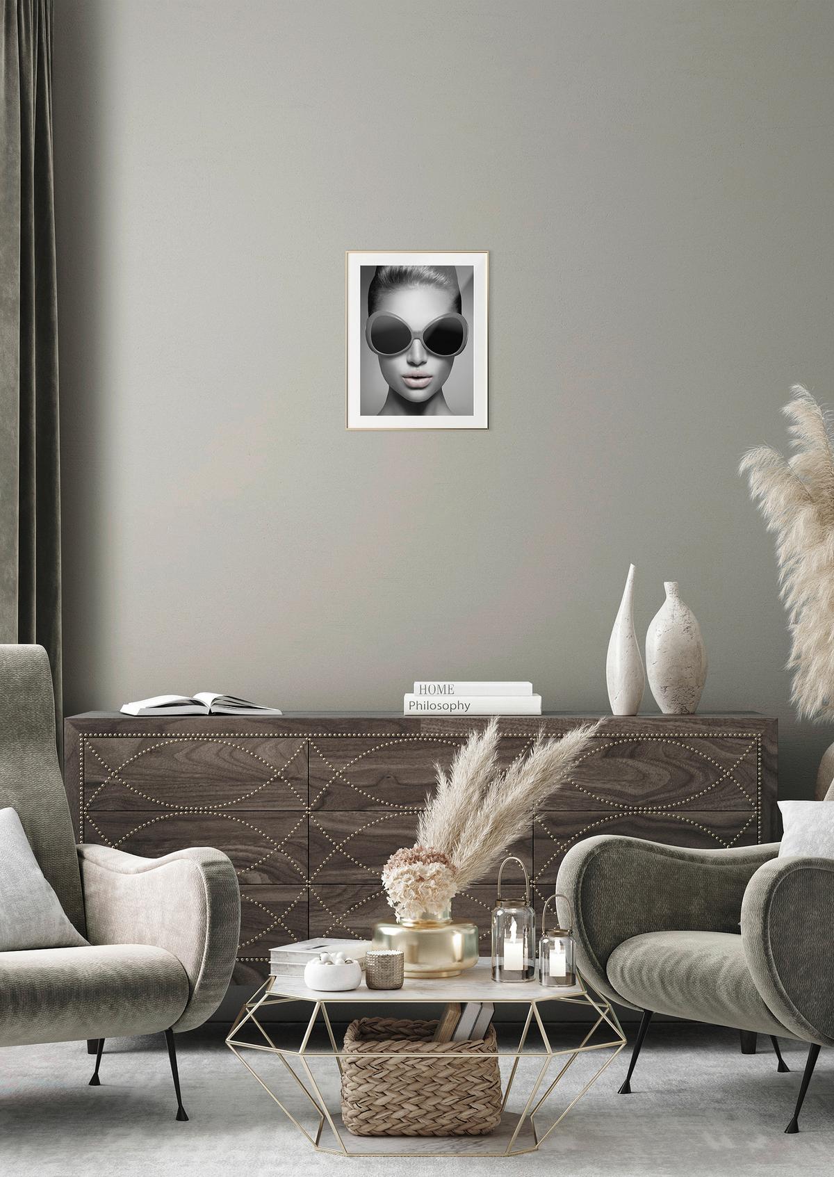 Poster Vincent - večbarvno, papir (30/40cm) - Modern Living