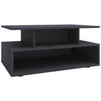 Couchtisch Esila Anthrazit - Anthrazit/Schwarz, Design, Holzwerkstoff/Kunststoff (80/50/40cm) - MID.YOU