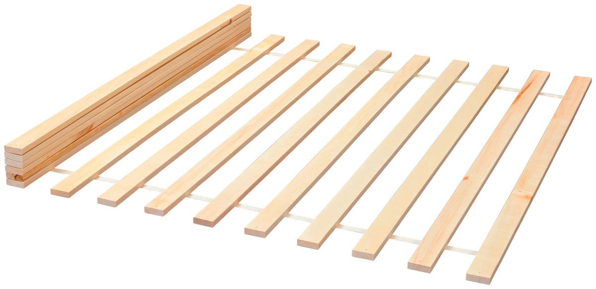 STELAŻ ROLOWANY ROLLROST - kolor naturalny, Konventionell, drewno (90/200cm) - P & B