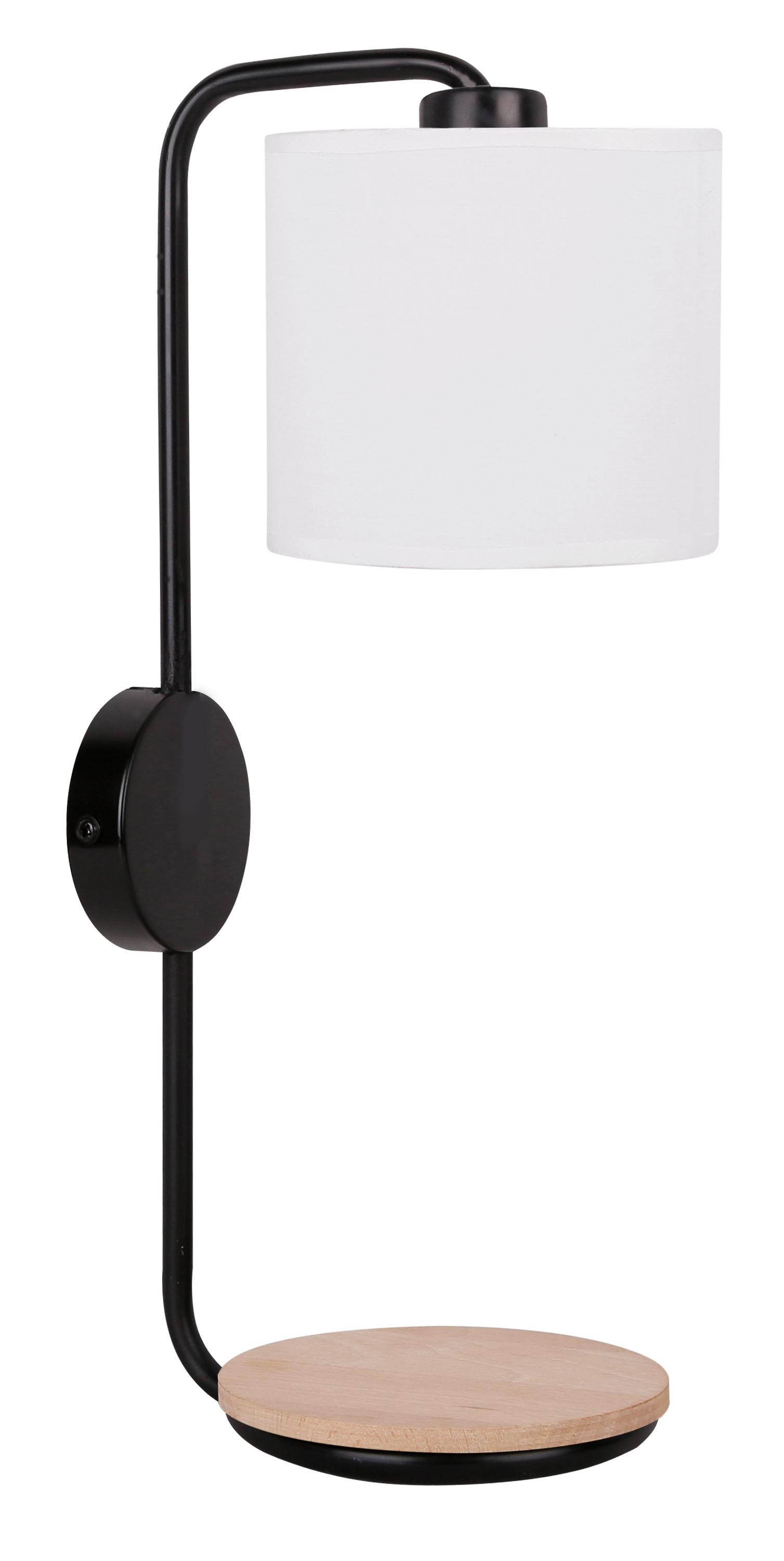 Svjetiljka Zidna 21-76694 - crna, Natur, metal (18/13/41cm)