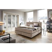 PAT BOX DREAM - maro, Modern, lemn/textil (120/200cm) - Premium Living
