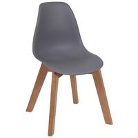 Dječja Stolica Steve - siva/prirodne boje, Moderno, drvo/plastika (32/57/30cm) - Mömax