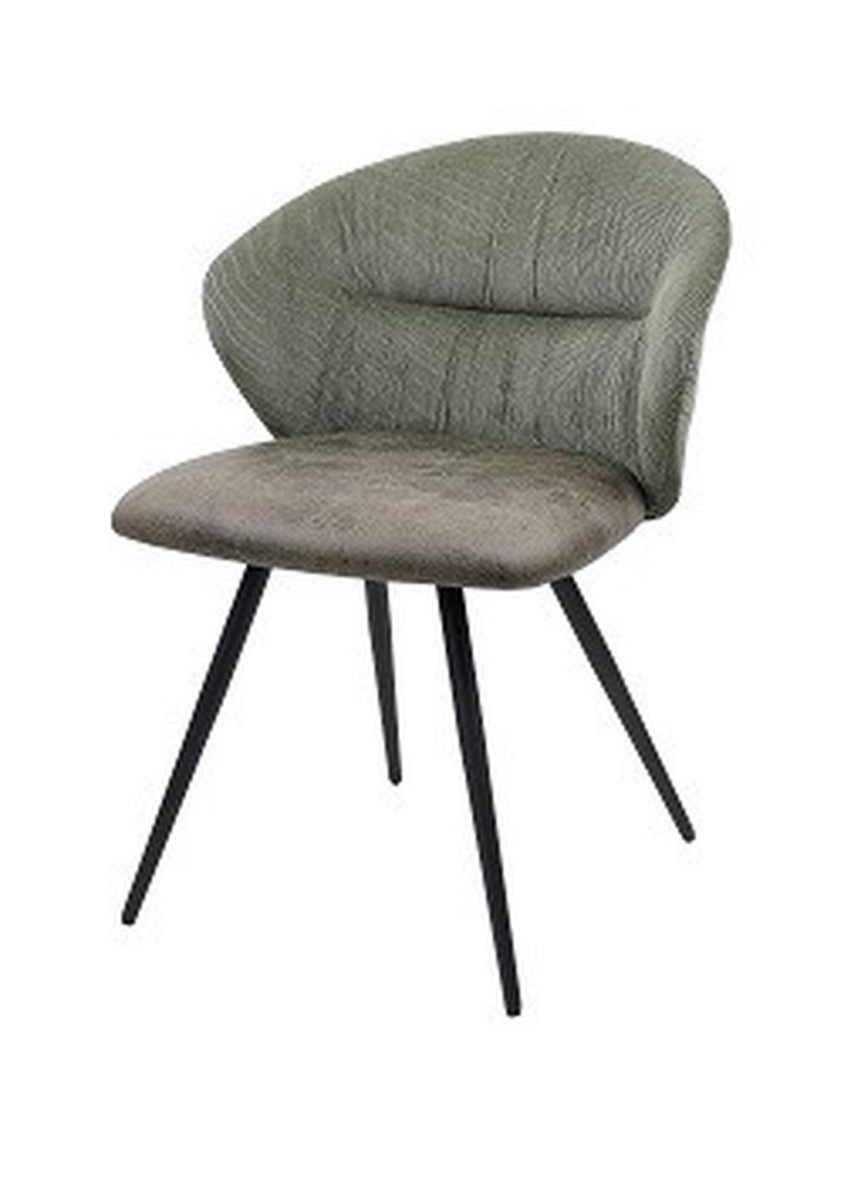 KRZESŁO OCTOPUS - zielony/czarny, Modern, metal/tkanina (57/80,5/62cm) - MID.YOU