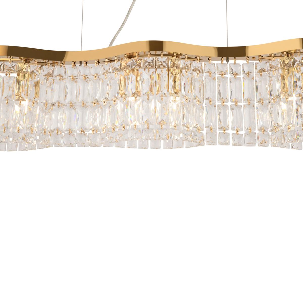 Pendelleuchte Dune Goldfarben max. 60 Watt - Goldfarben, Basics, Glas/Metall (93/18/12,3cm) - MAYTONI