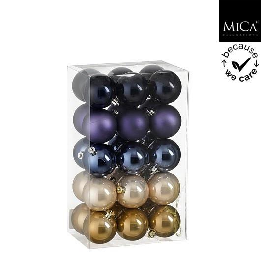 Set Kroglic Za Božično Jeklo Holly- 30 Delni Set - Moderno (6cm) - Mömax