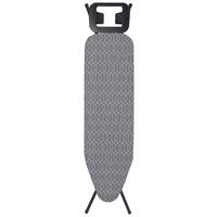 Bügelbrett Michi Grau - Grau, MODERN, Kunststoff/Textil (127/30/89cm) - Mömax