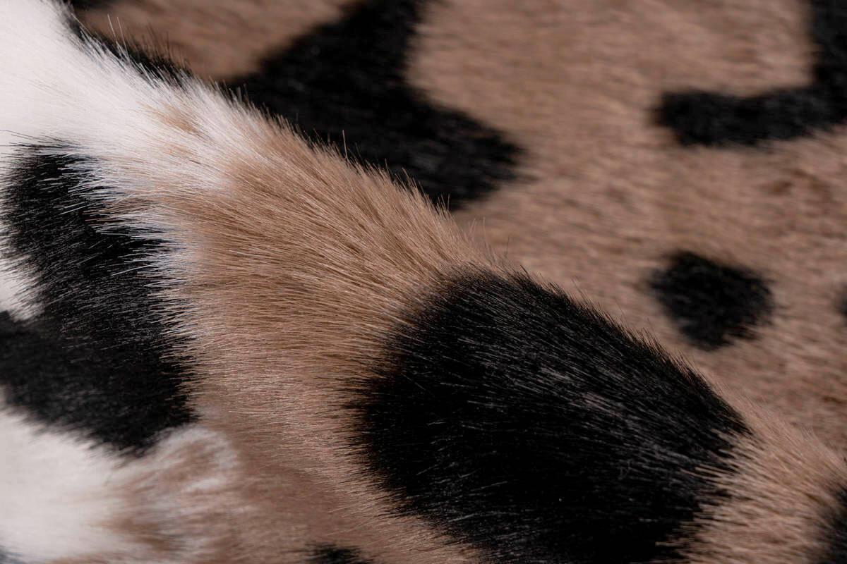 Kunstfell Pvtrj-160-230 - Weiss/Schwarz, Basics, Textil (160/230cm) - Kayoom