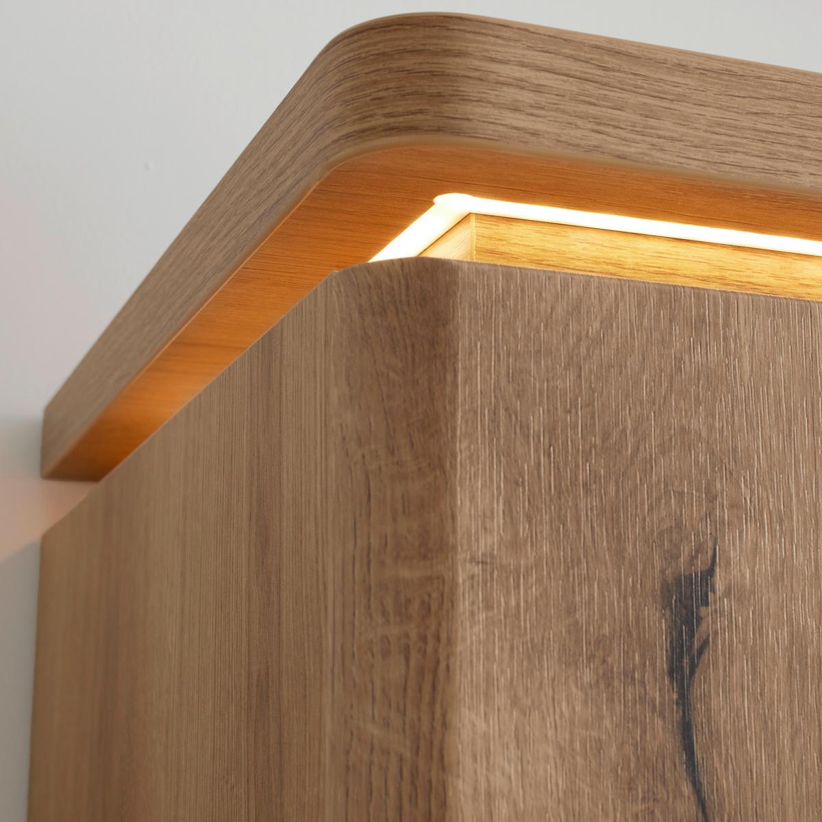 Sideboard Alameda Eichefarben - Eichefarben/Anthrazit, MODERN, Holzwerkstoff/Metall (170/81/44cm) - Mömax