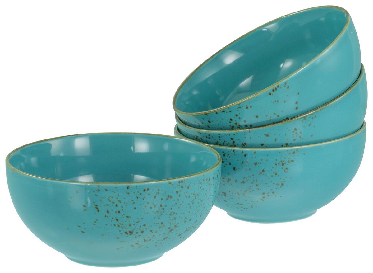 Set Posod Water, 4-Delni - turkizna, Design, keramika (17,5cm) - Creatable