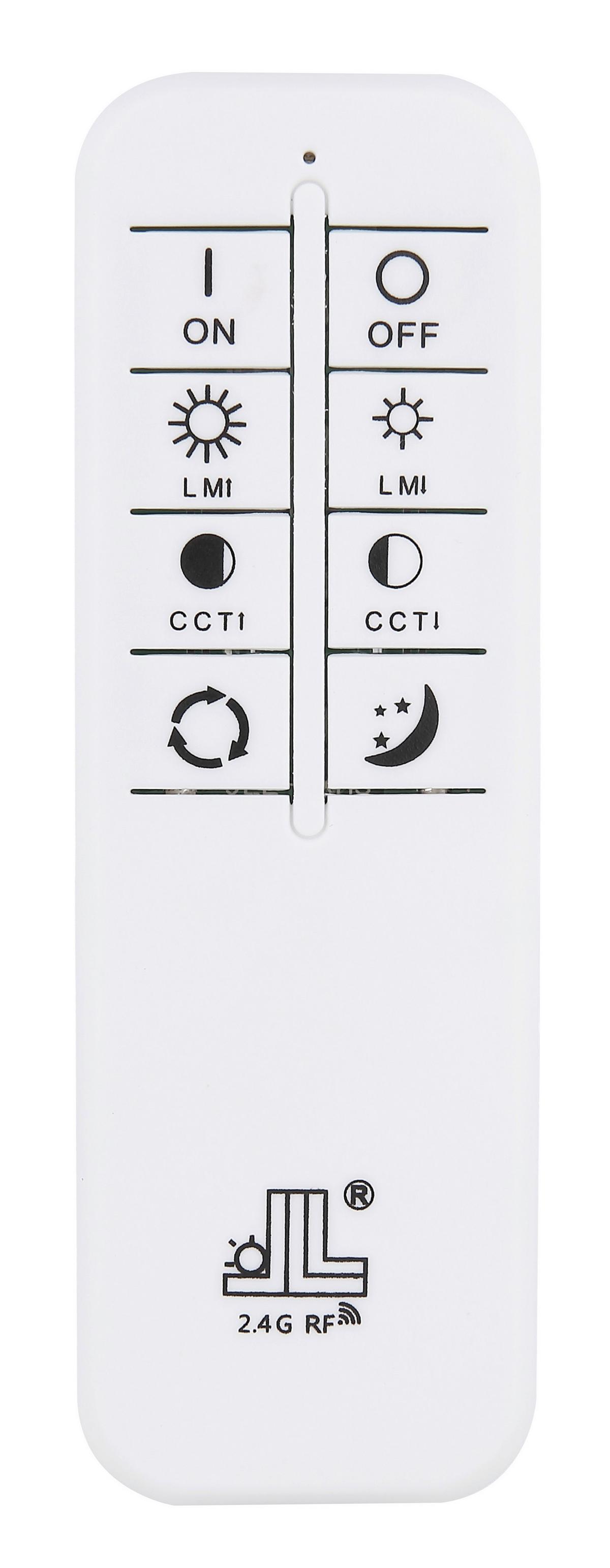 LED-DECKENLEUCHTE 68294D - Klar, Design, Kunststoff/Metall (80/30/18cm) - Globo