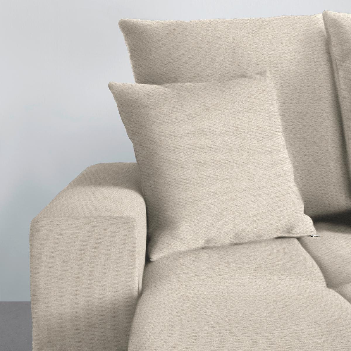 Ecksofa Alatri Beige - Beige/Schwarz, MODERN, Kunststoff/Textil (289/90/176cm) - Based