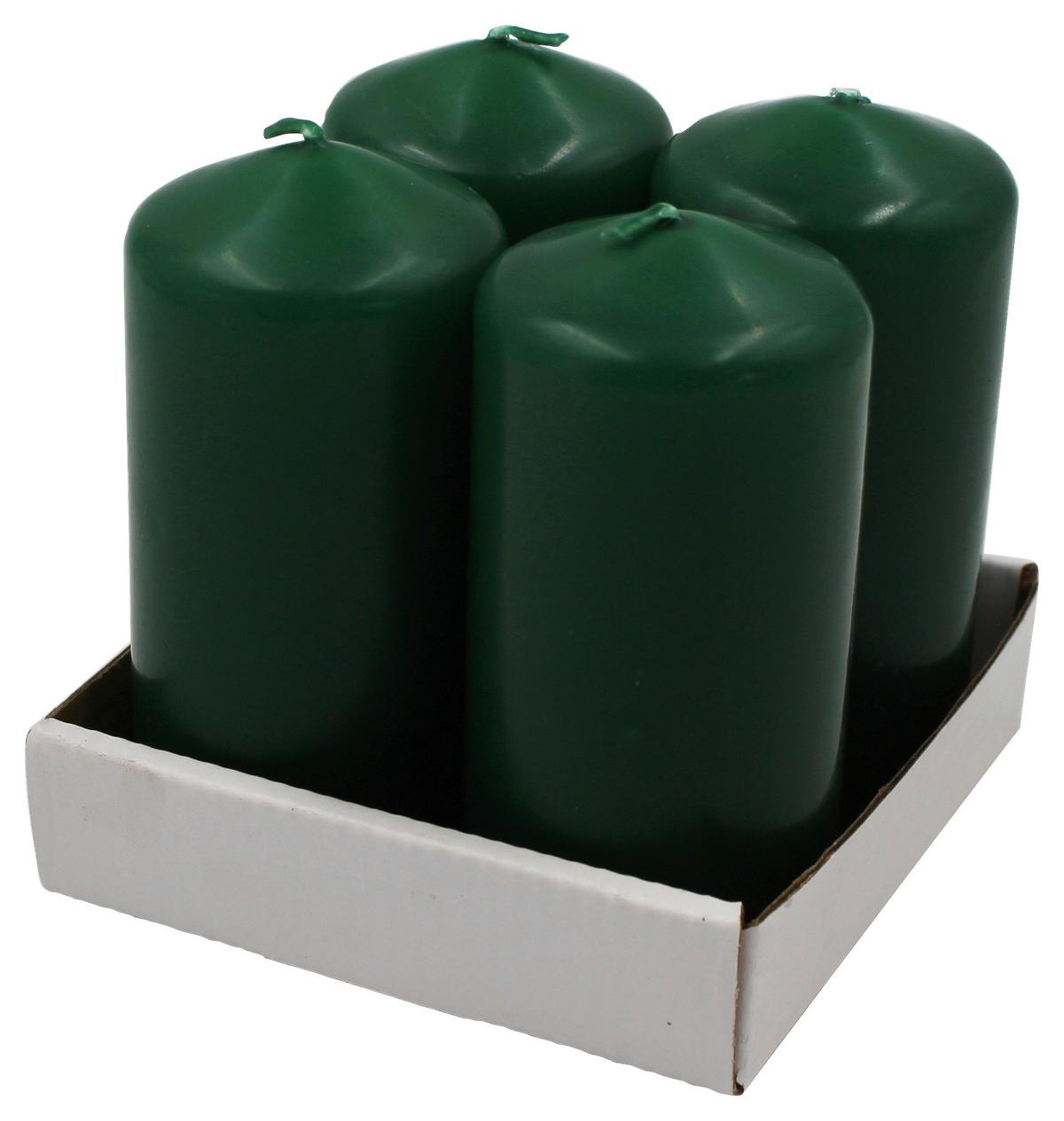 Stumpenkerze Katrinja in verschiedenen Farben - Sandfarben/Weiss (5/10cm) - Modern Living