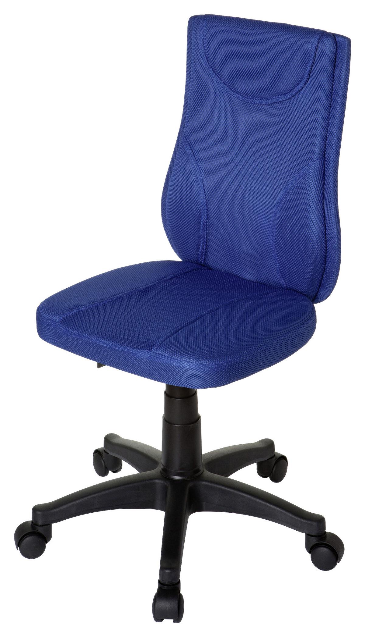 Mladinski Vrtljivi Stol Kiddy Base, Modra - modra, Basics, umetna masa (46/84-94/40cm) - MID.YOU