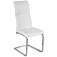 Nihajni Stol Wave - bela/krom, Moderno, kovina/tekstil (42,5/103/56,5cm) - Modern Living Nihajni Stol Wave - bela/krom, Moderno, kovina/tekstil (42,5/103/56,5cm) - Modern Living
