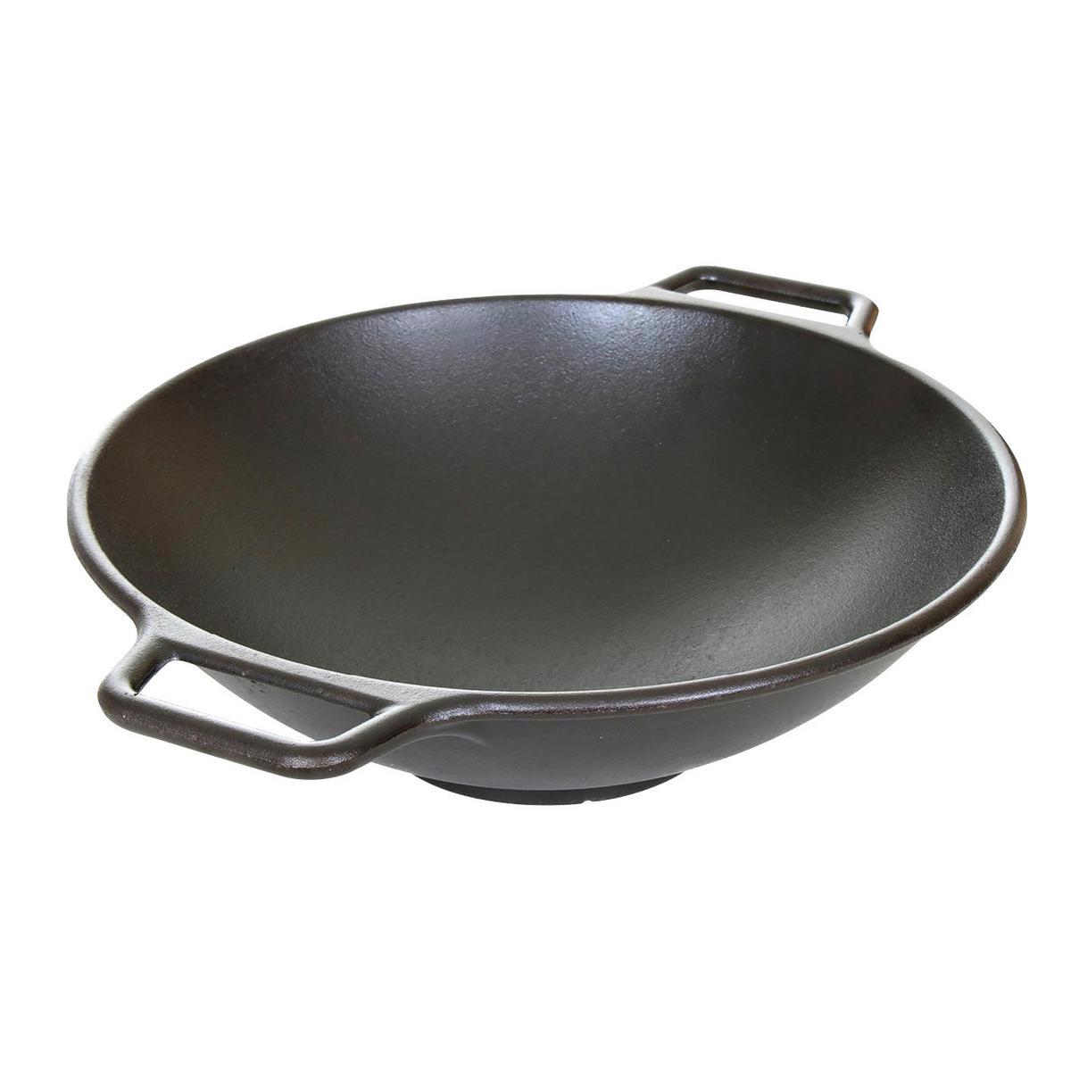 WOK LANDMANN GRILLWOK 15502 PURE - czarny, Basics, metal (37cm) - Landmann