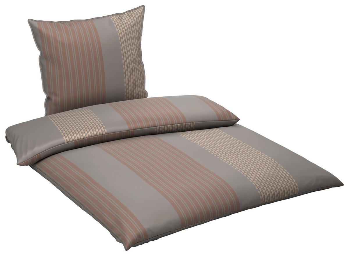POŚCIEL PATTERN MIX - szary, tkanina (135/200cm) - Dieter Knoll