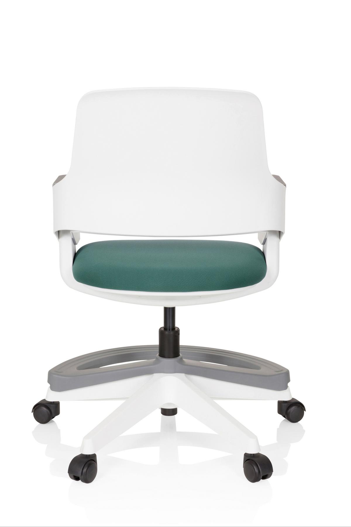 Otroški Vrtljivi Stol Kid Flex, Zelena - barve petroleja/bela, Moderno, umetna masa/tekstil (53/80 - 93/60cm) - MID.YOU