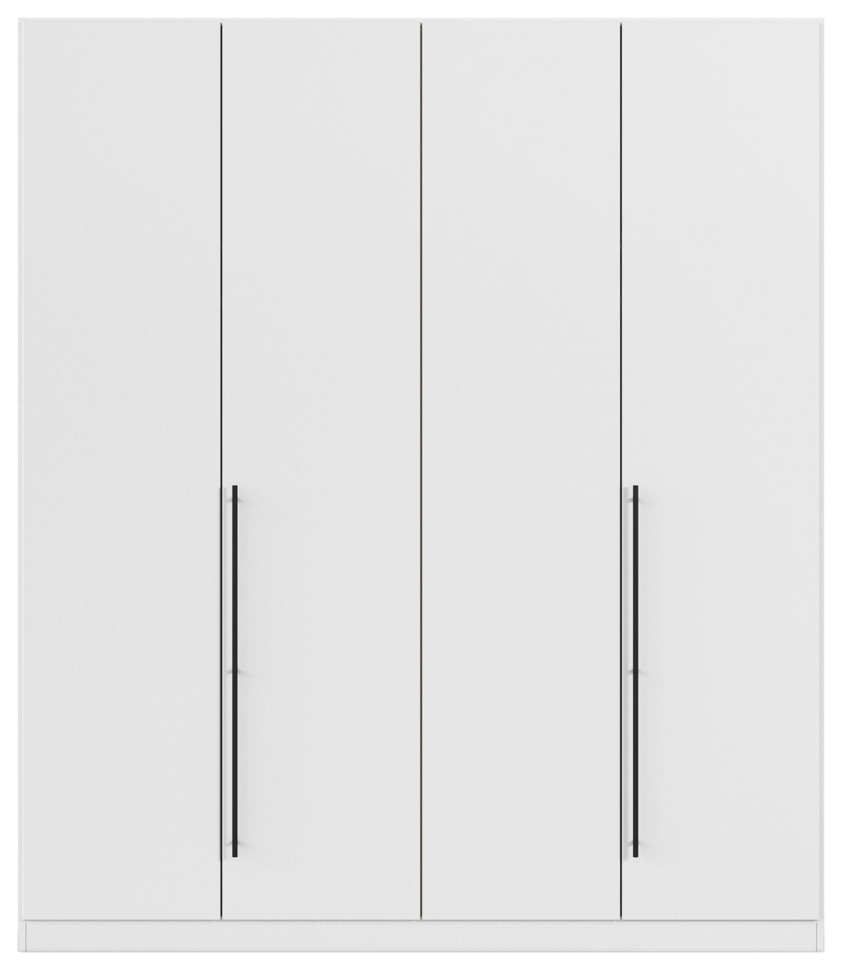 Șifonier Safari - alb/gri, Konventionell, material pe bază de lemn (181/229/54cm)