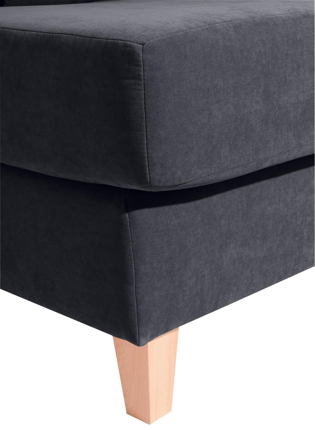 XXL-SESSEL JUDITH - Anthrazit/Naturfarben, MODERN, Holz/Holzwerkstoff (136/107/142cm) - Max Winzer