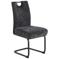 Stolica Pisa - crna/antracit, Osnovno, metal (43/95/60cm) - Mömax