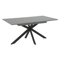 ESSTISCH CHIARA T - Schieferfarben/Anthrazit, MODERN, Holzwerkstoff/Stein (160-200/90/76cm) - MID.YOU