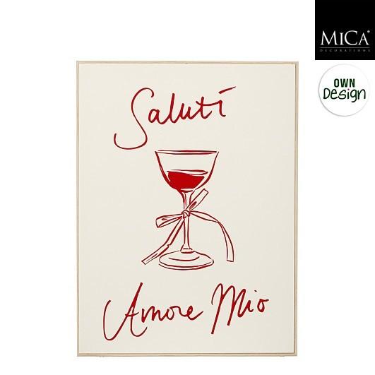 Stenska Dekoracija Amore Mio - Moderno (31/41/3cm) - Mömax