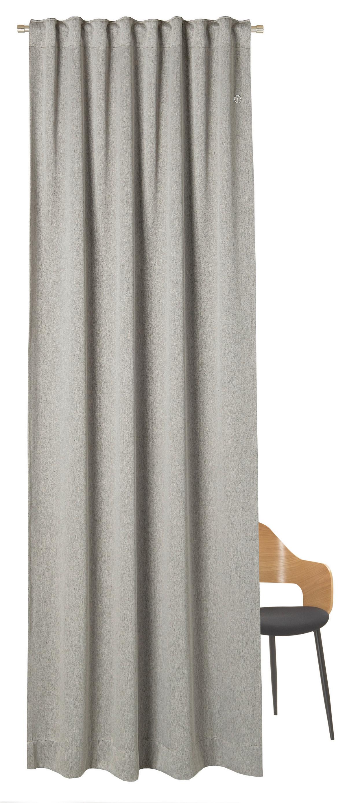 ZASŁONA GOTOWA J!PUREDIMOUT - kolor bagienny, Design, tkanina (130/250cm) - Joop!