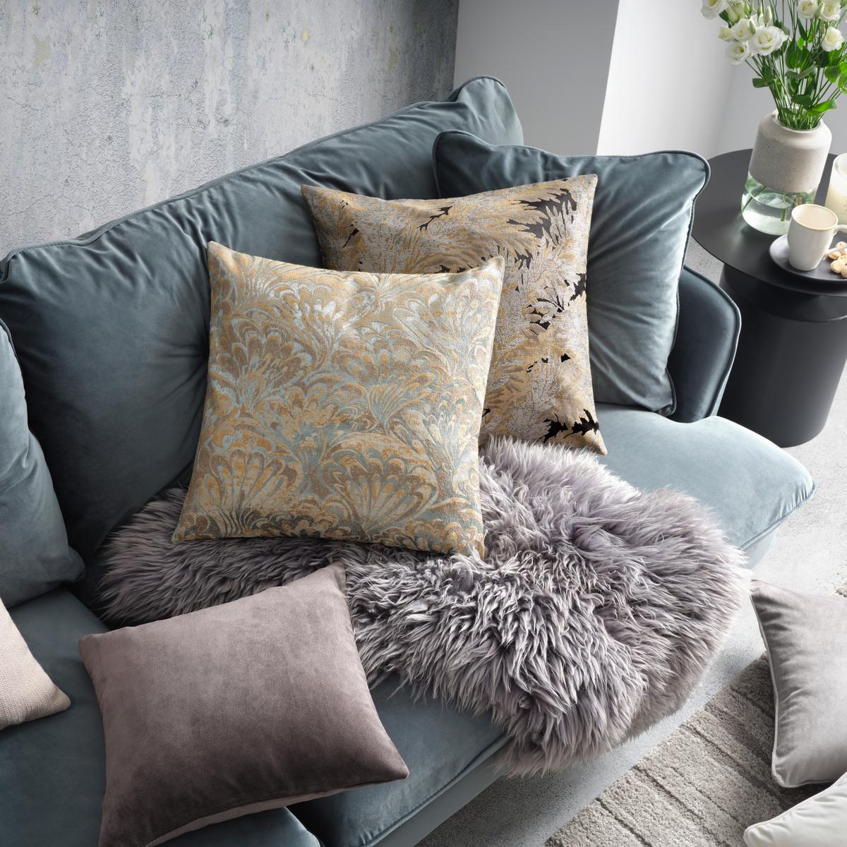 Schaffell Jenny in Grau ca. 90x60cm - Grau, Fell (60/90-105cm) - Modern Living