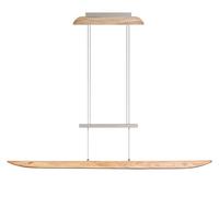 LAMPA WISZĄCA LED 141588 MONTAFON XL - Natur, drewno (120/18/80-160cm) - Waldwelt