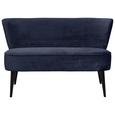 Sitzbank in Blau 'Lord' 3-Sitzer - Blau/Schwarz, Trend, Holz/Holzwerkstoff (179/83/75cm) - Livetastic Sitzbank in Blau 'Lord' 3-Sitzer - Blau/Schwarz, Trend, Holz/Holzwerkstoff (179/83/75cm) - Livetastic